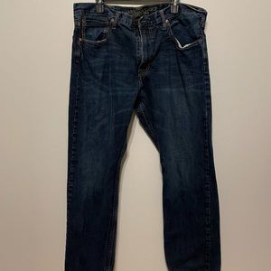 Men’s American Eagle Outfitters - Dark Wash Relaxed Straight Jeans